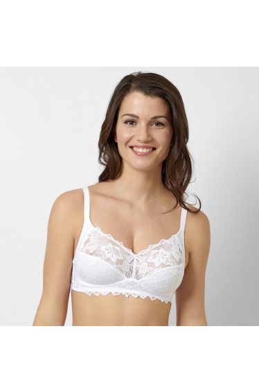 Cotton Bloom Full Cup Bra in Cotton Mix