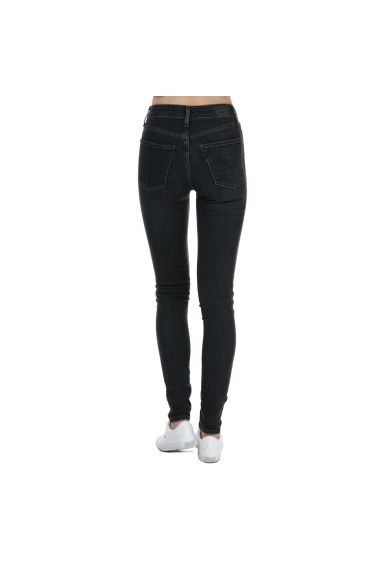 PRETTYLITTLETHING Black Ripped 5 Pocket Skinny Jeans