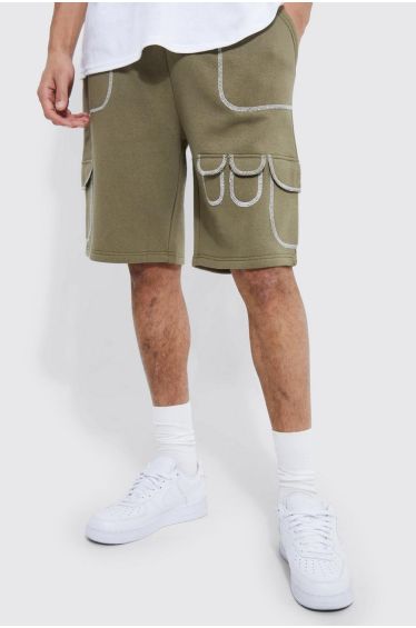 Fixed Relaxed Busted Thigh Layer Short