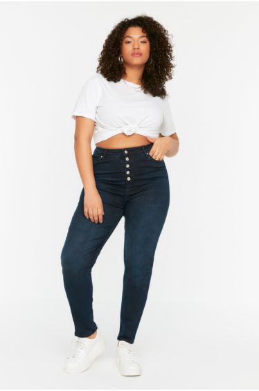 Plus Butt Shaper High Rise Skinny Jeans