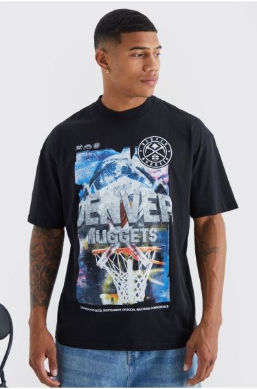 boohooMAN Oversized Car Graphic T-Shirt - Black - Size L